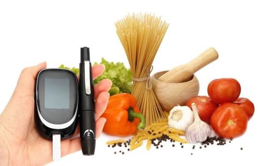Kenmerken van een dieet voor diabetes mellitus
